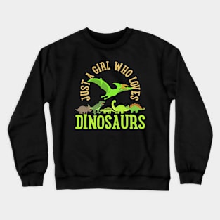 Dinosaurs Dinosaur Lover Crewneck Sweatshirt